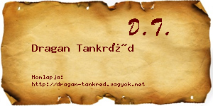 Dragan Tankréd névjegykártya